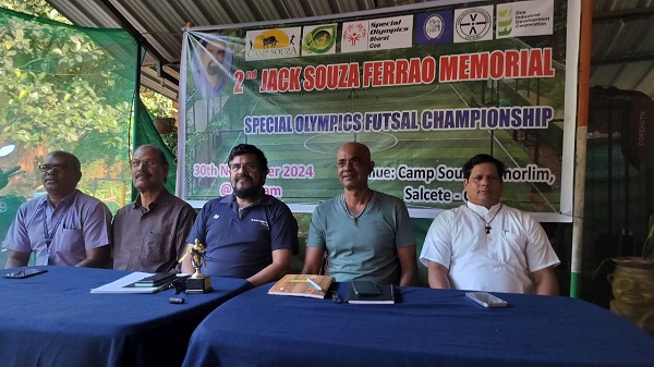 ﻿2nd Jack Souza Ferrao Memorial futsal for special children on November 30