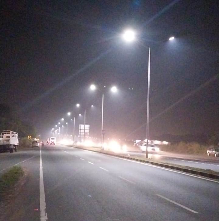 Nuvem stretch of Western   bypass finally illuminated