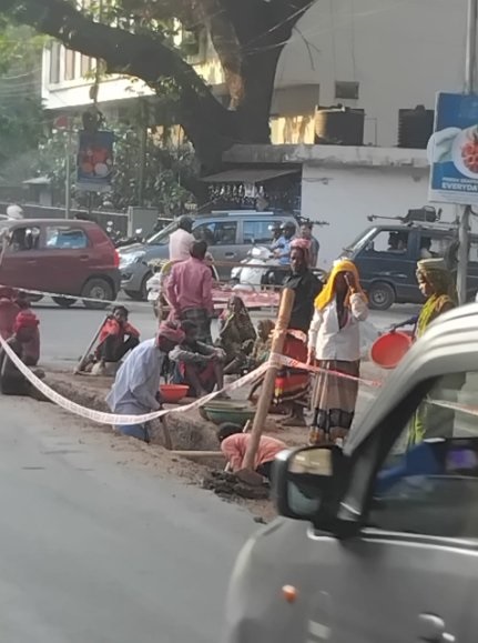 More Panaji roads dug up, traffic hit