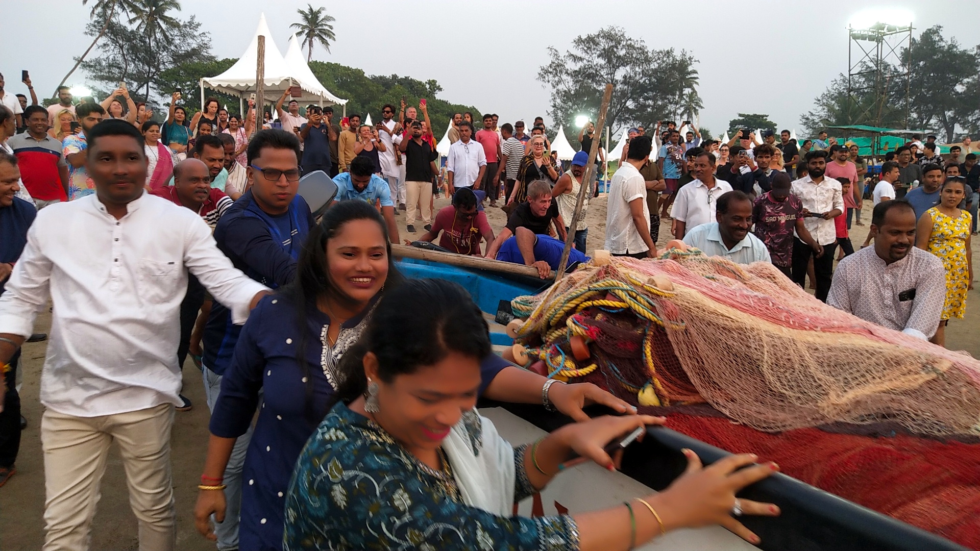 Raponkarancho Sea Food Festival kicks off at Arambol beach