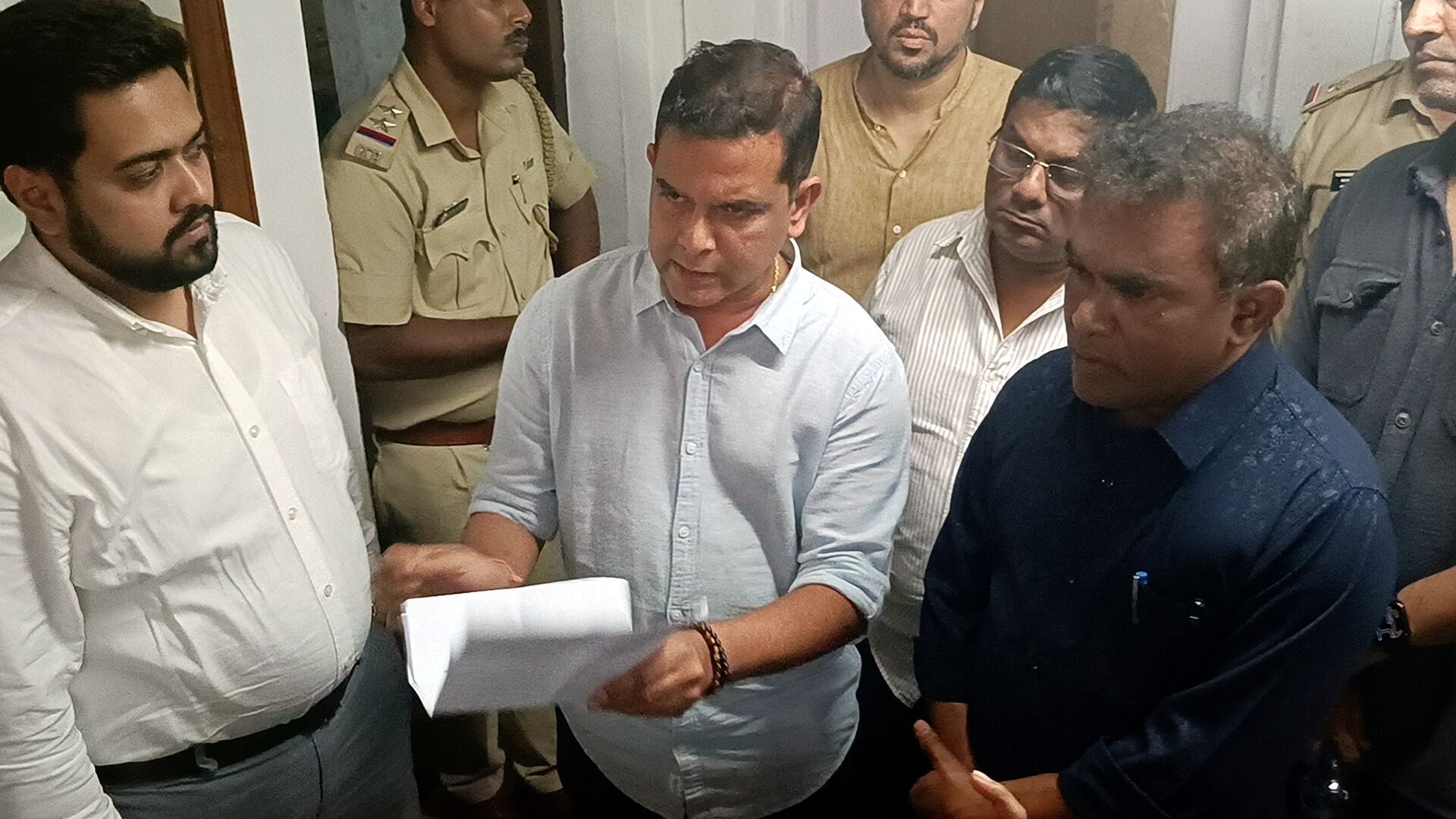 Old Goa police grill AAP president   for five hours over Suleman video