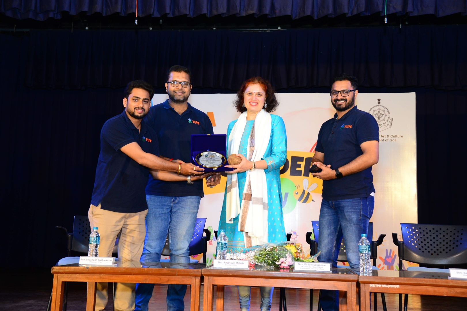 YUVA celebrates 12th Founder’s Day, Pallavi Salgaocar feted