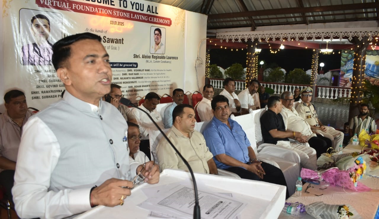 Reginaldo-BJP alliance bears fruit; CM showers projects on Curtorim