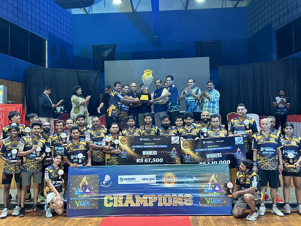 ﻿Vedanta Ultimate Badminton League concludes in Mapusa