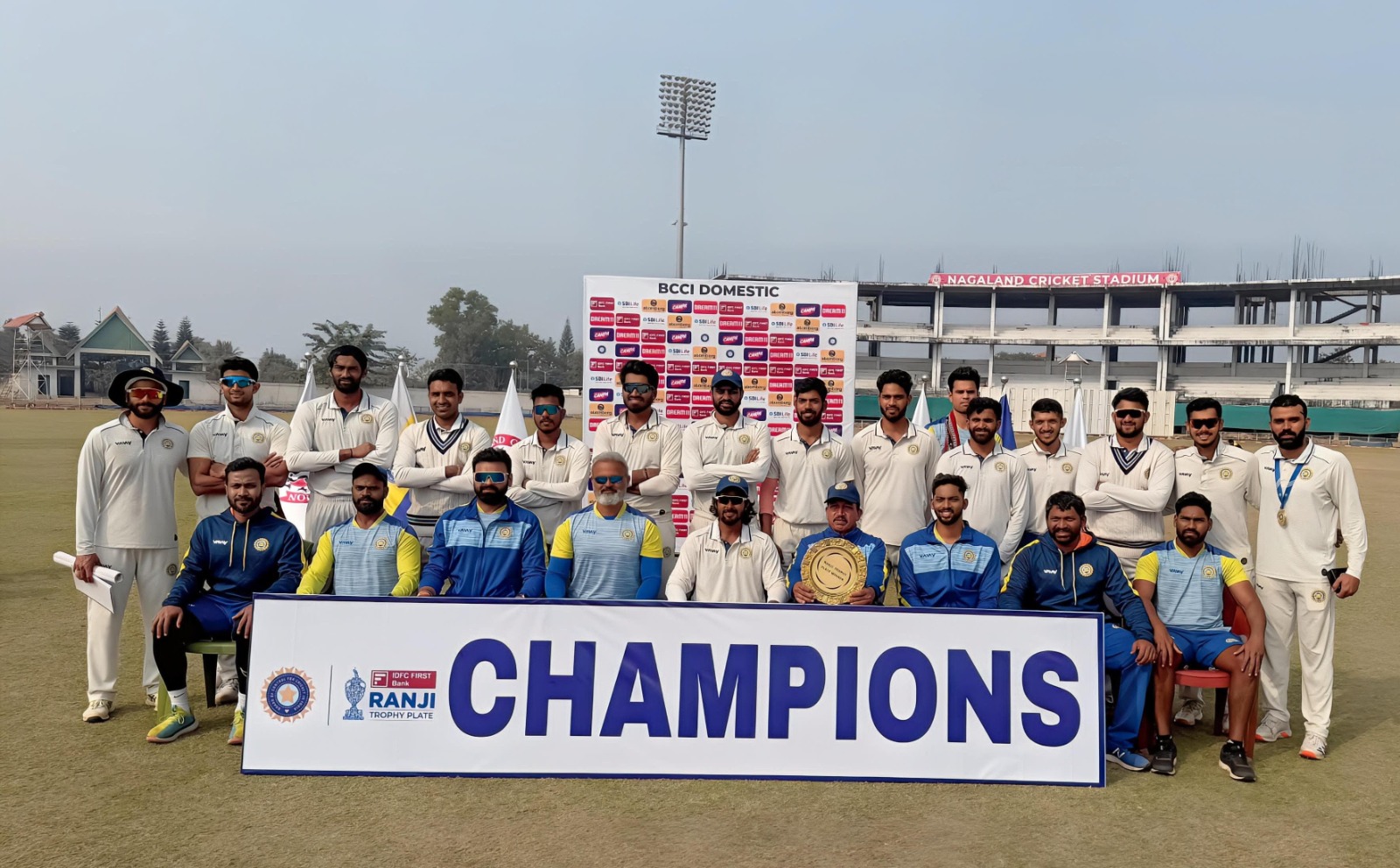 Goa thrash Nagaland by 362 runs, clinch Ranji Plate Division title