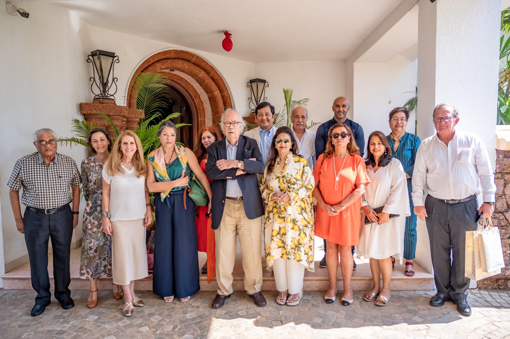 Dattaraj Salgaocar hosts Chairman of Fundacao Oriente for 30th anniversary