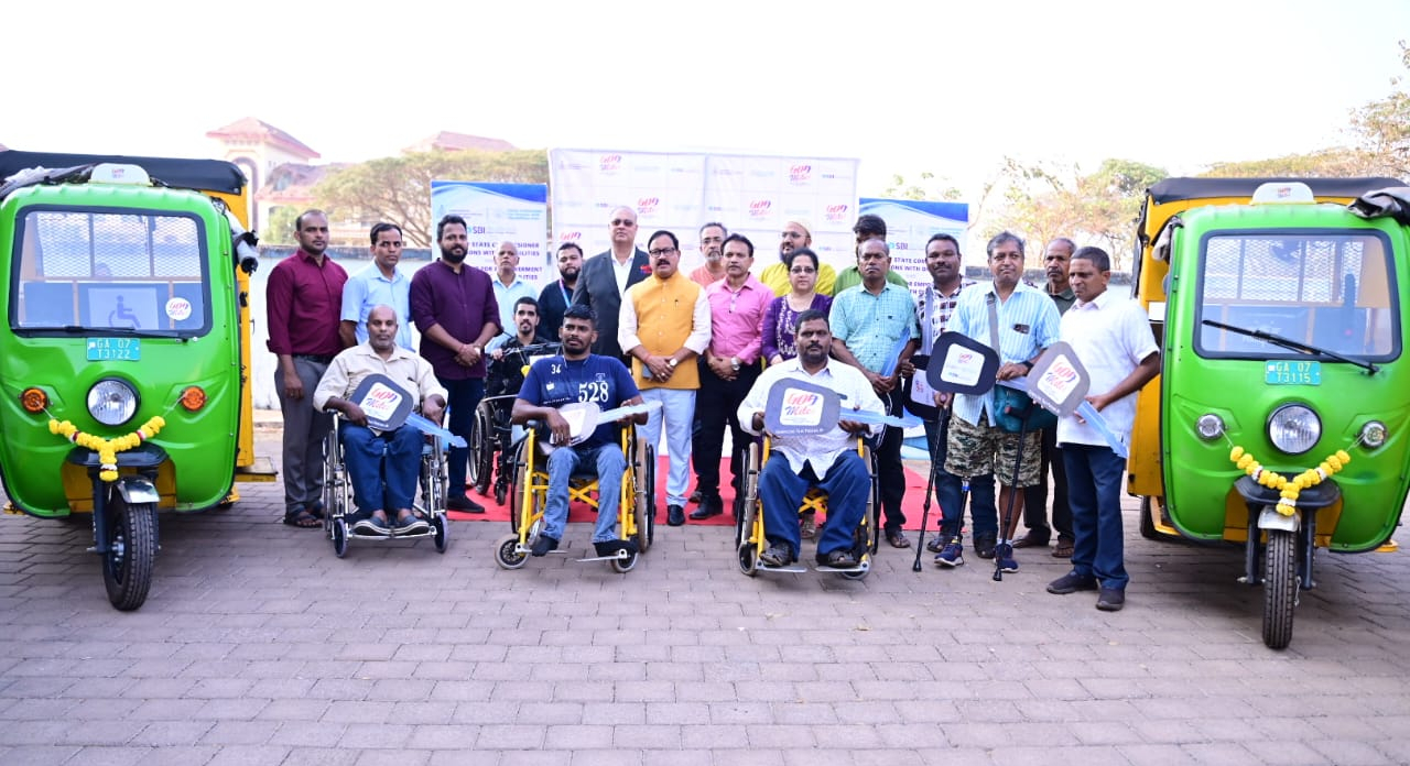 Accessible e-rickshaws handed over to ten PwD beneficiaries