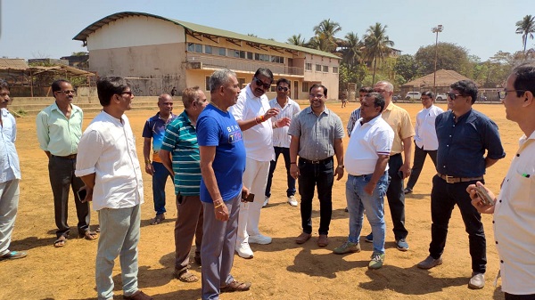 Work on new cricket pitch with practice nets launched at Sada