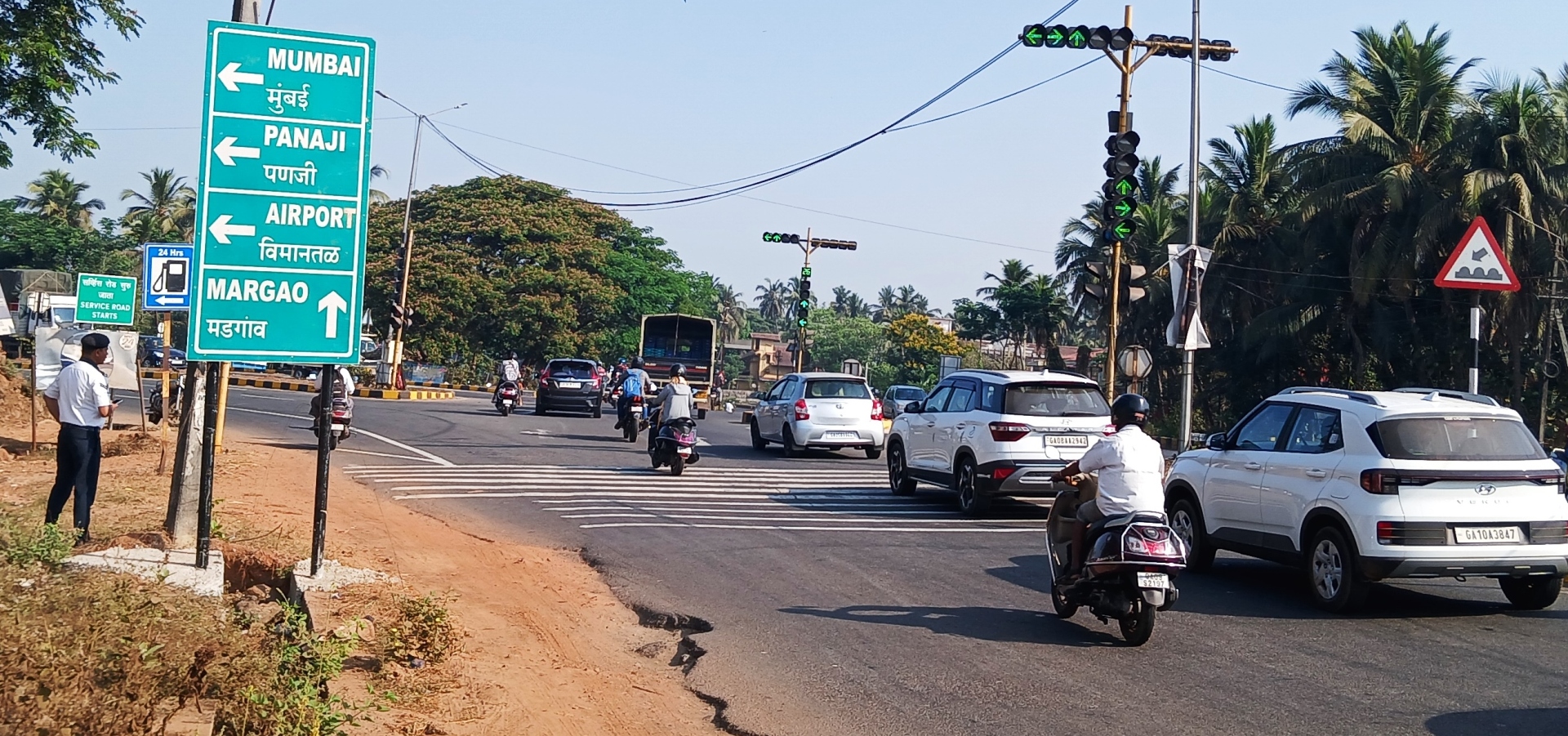 After months of chaos, Belem junction finally gets signages