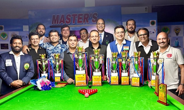 Vijay Nichani clinches victory﻿ in Master’s National Snooker C'ship 2025