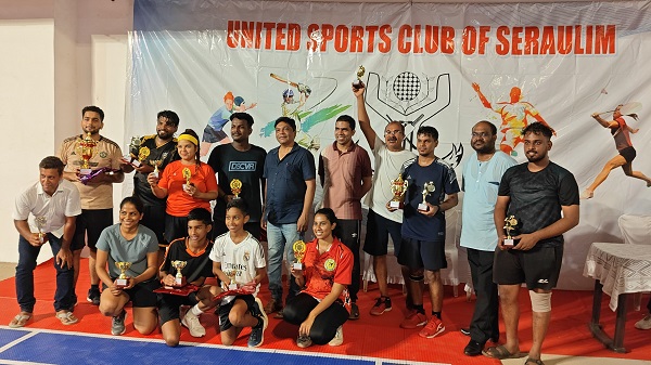 ﻿Inter Seraulim badminton tournament 2025 concludes