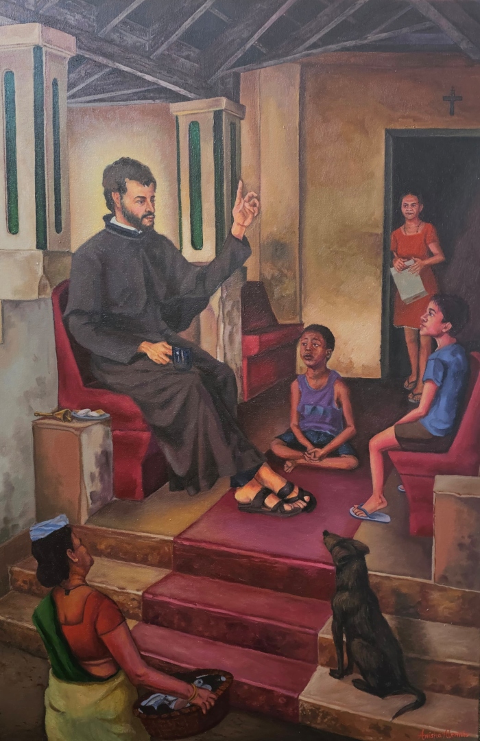 Inter-faith art exhibition on Goencho Saib