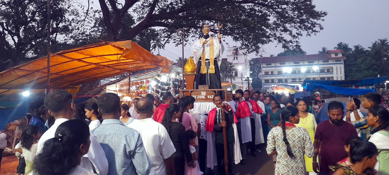 Goa Velha hosts unique procession of saints