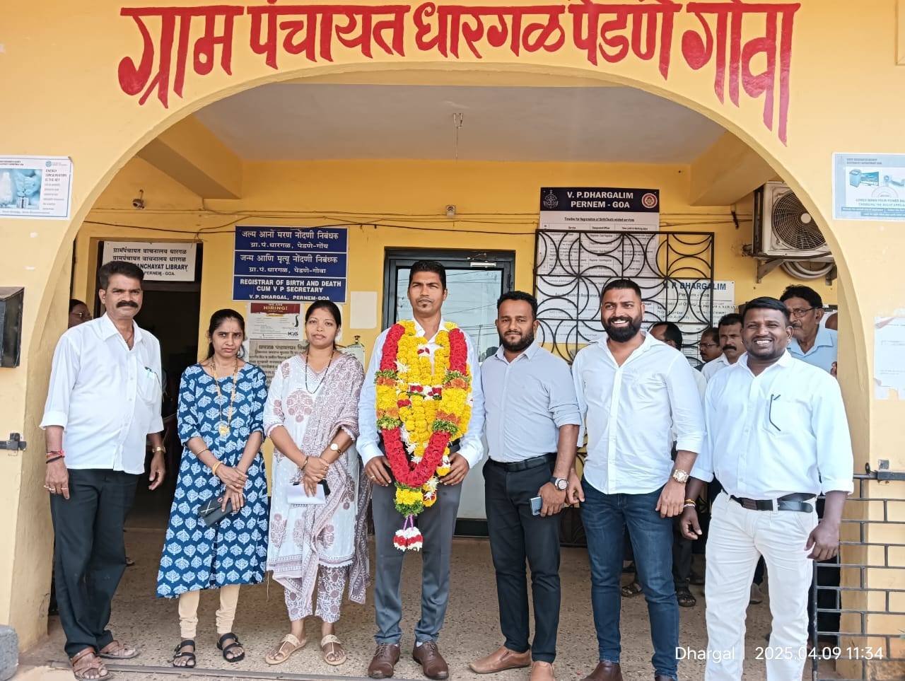 ﻿Dhargal gets new Sarpanch