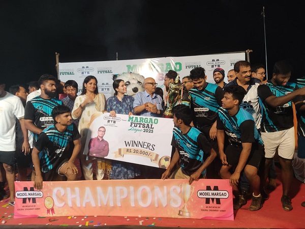 Aquem Achievers emerge Margao Futsal League 2025 winners