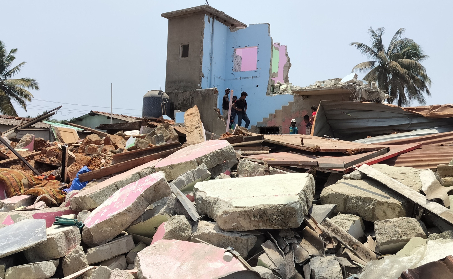 Lala Ki Basti now in ruins, families pick up pieces