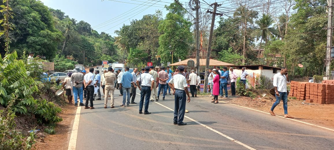 Tension escalates in Bhoma as PWD begins highway survey