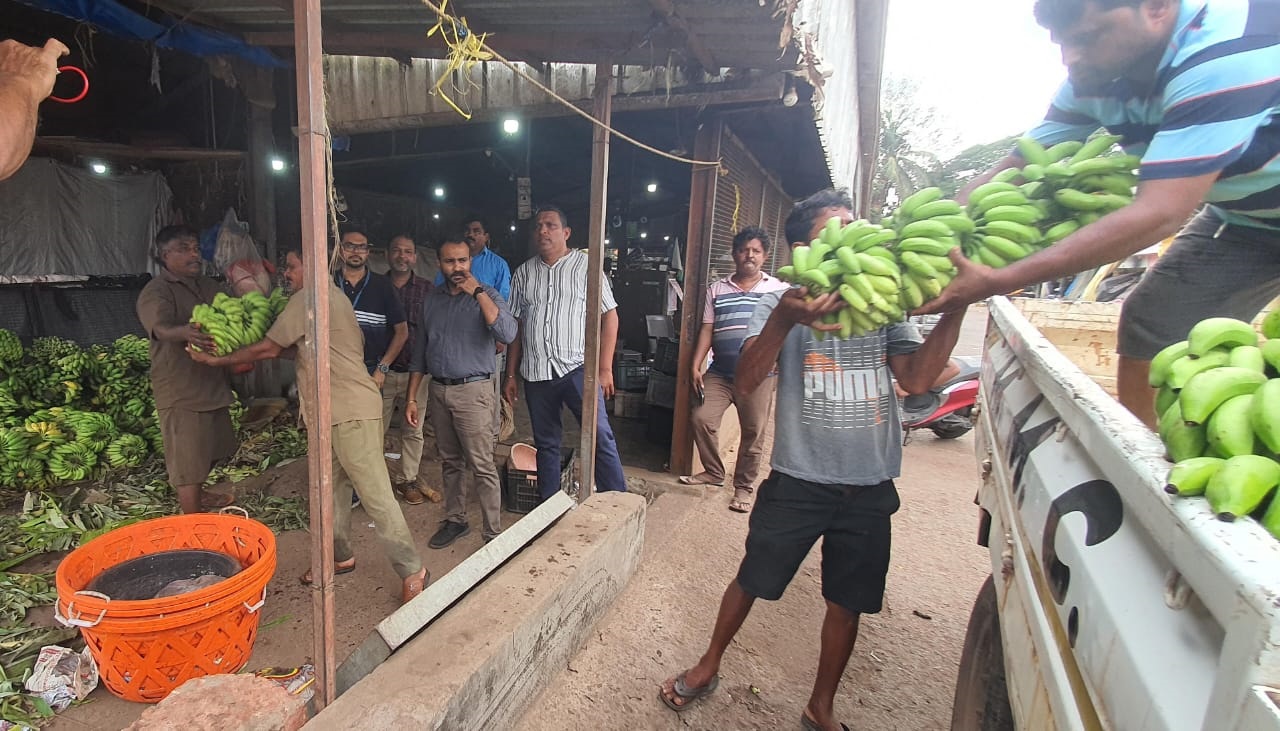 2 tonnes of seized bananas test positive for Ethaphone