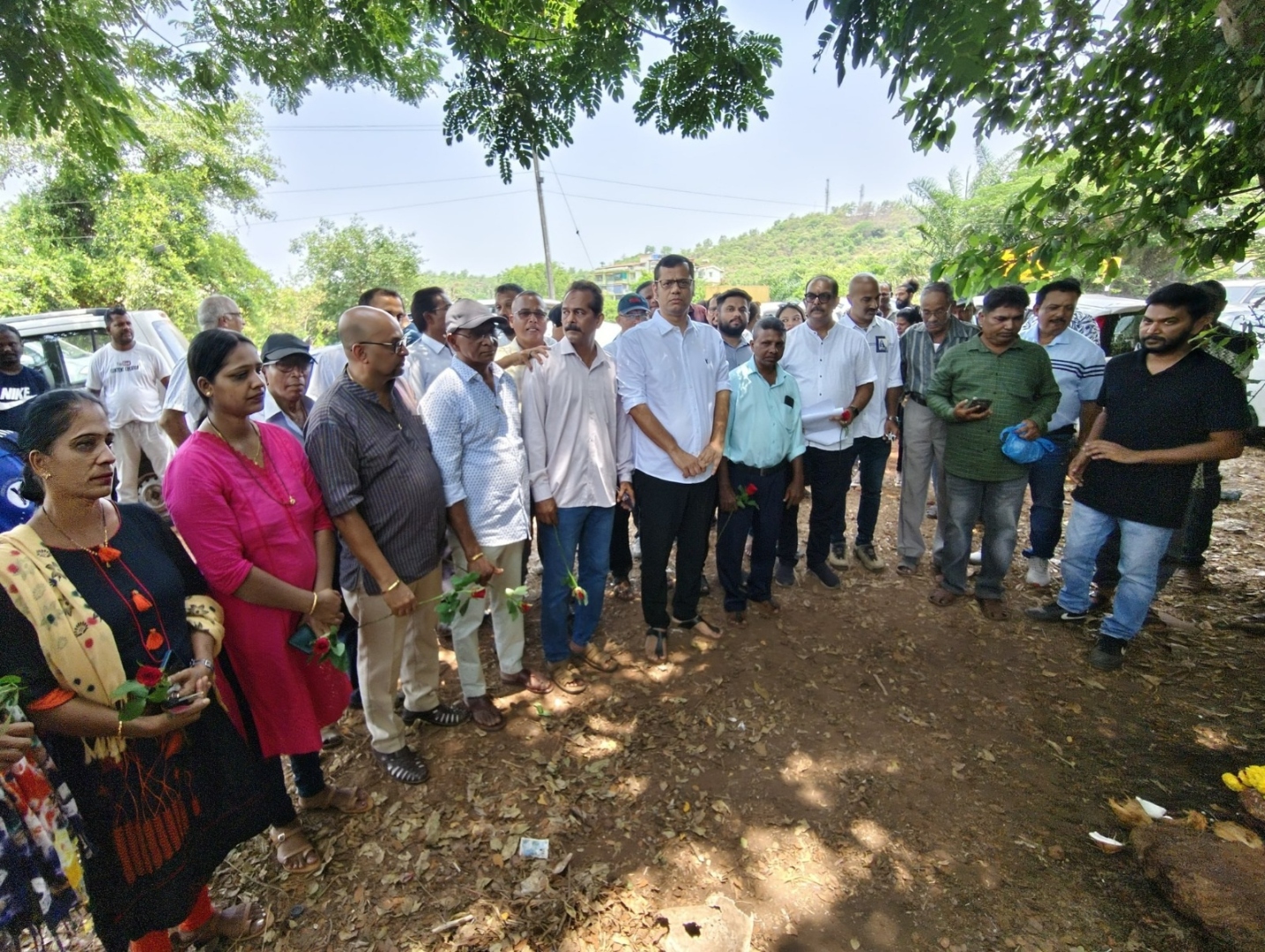 Cuncolim MLA launches promenade project at Balli, vows action on road safety