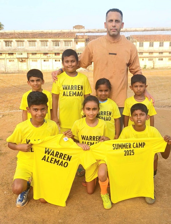 ﻿Free football summer camp in Benaulim from May 1