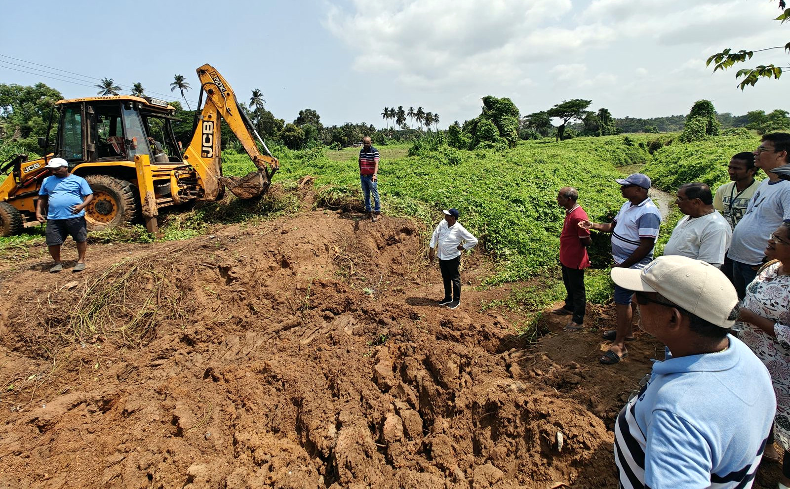 Rs 25 lakh nullah desilting drive launched by Calangute p'yat