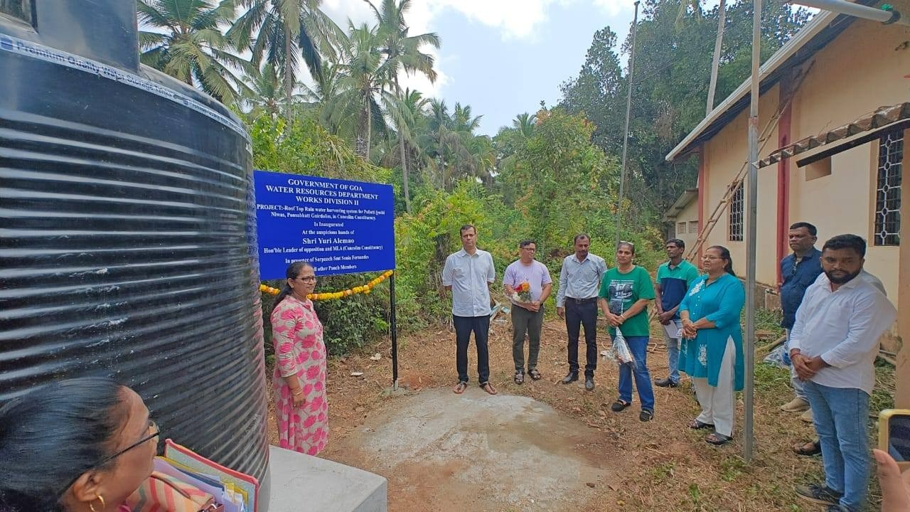 ﻿MLA inaugurates water harvesting project