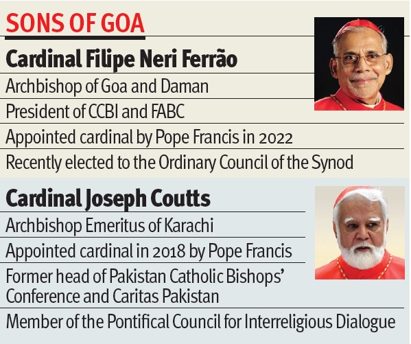 2 Goan cardinals among 133 to elect new pope