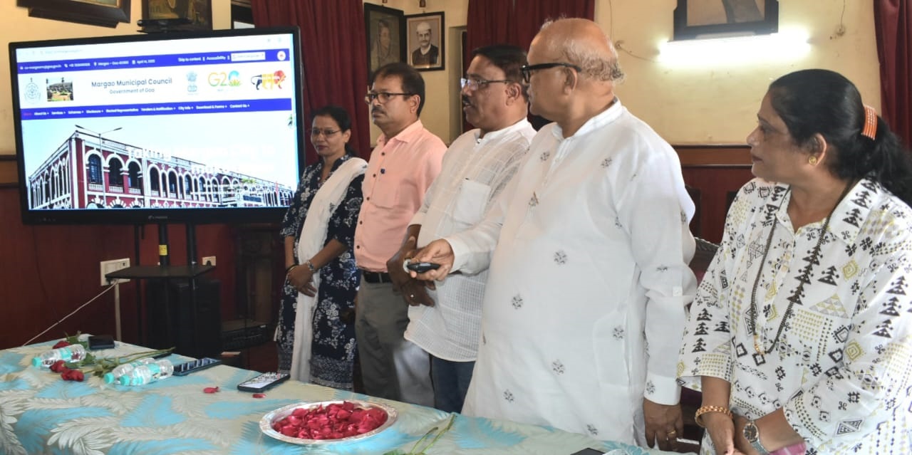 Margao council launches new website, WhatsApp helpline for citizens