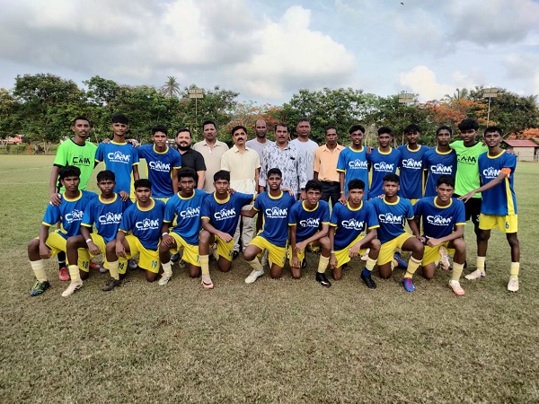 ﻿Samuel’s strike seals South Goa U-17 title for Snows Football Academy