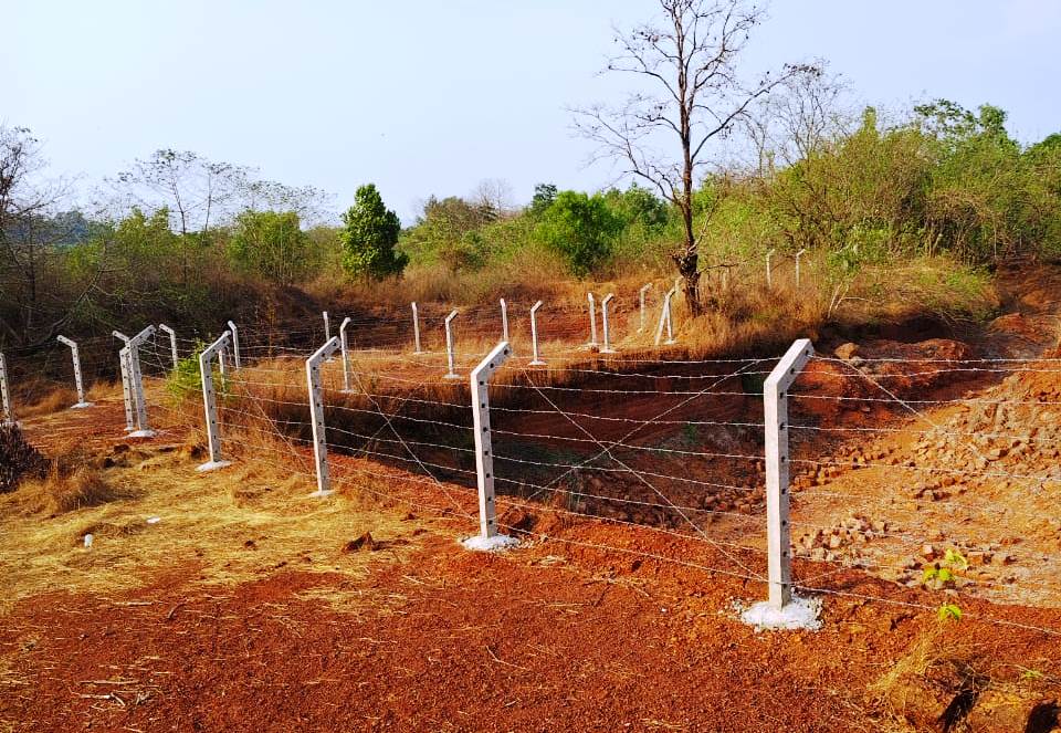 Monsoon preparedness: High-risk abandoned quarries get safety fencing in South Goa