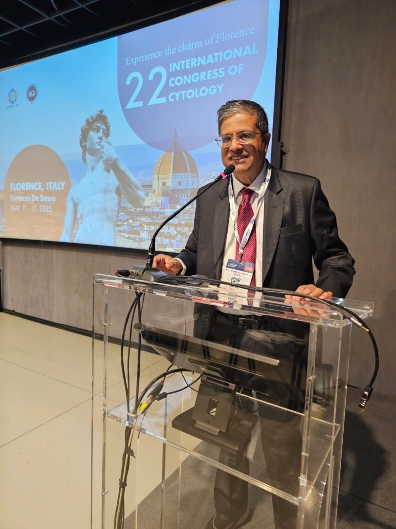 ﻿Dr Pinto chairs scientific sessions in Italy