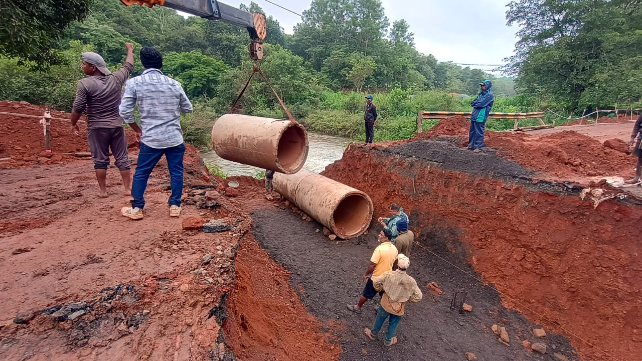 Traffic on Belagavi-Goa   road via Chorla resumes