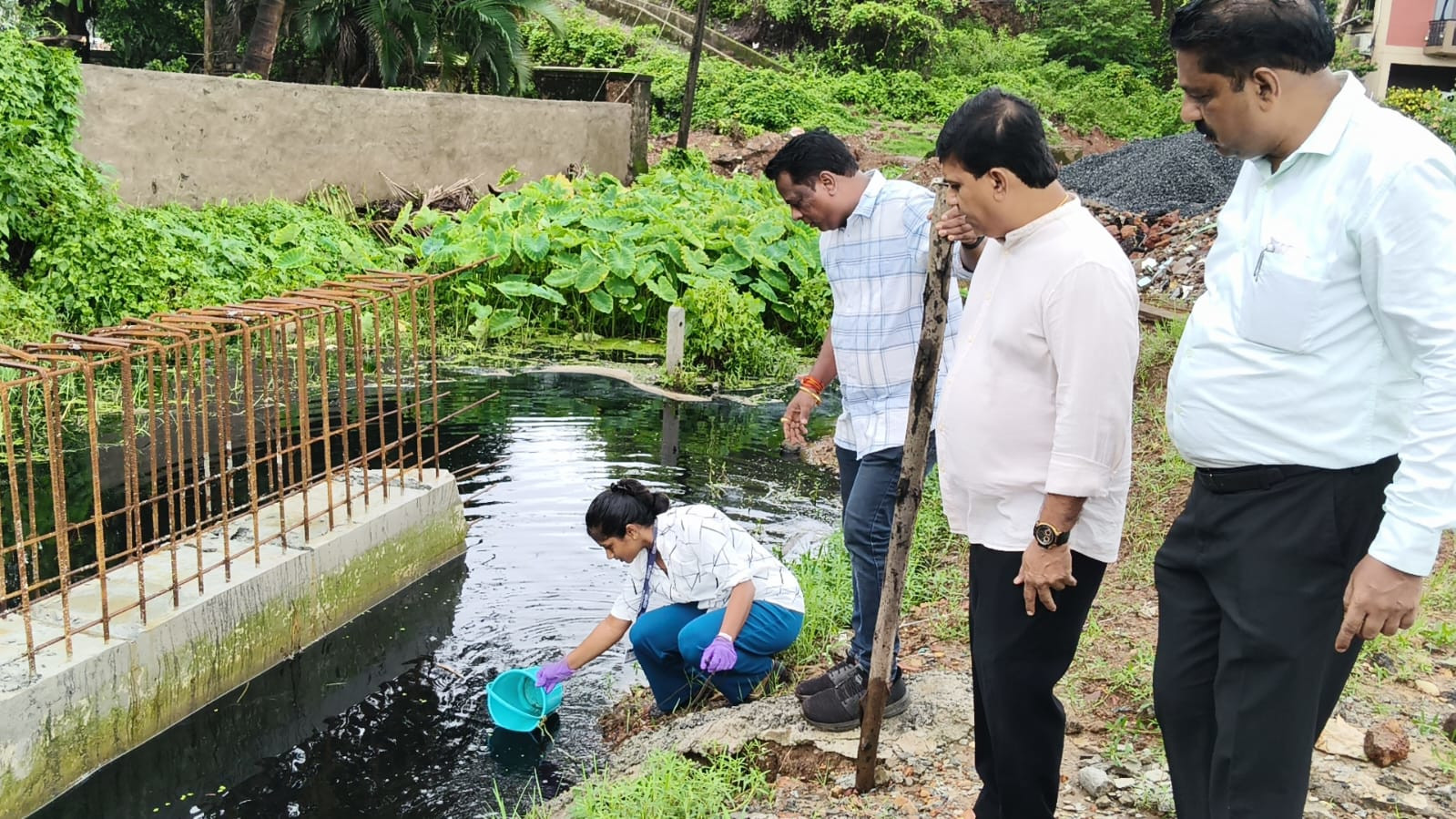 Vasco MLA seeks probe into Mestawada nullah pollution