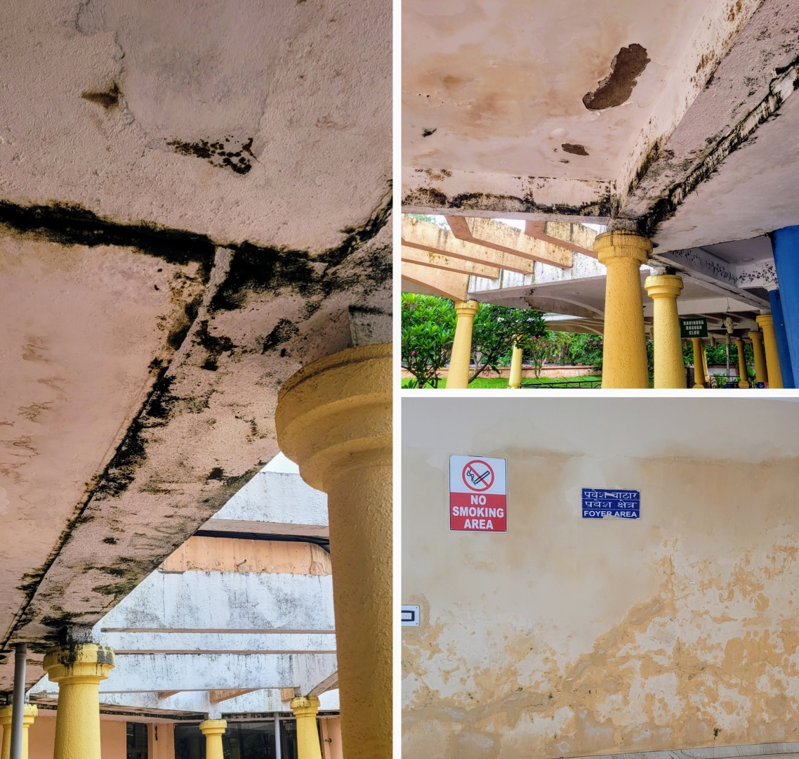 ﻿Sorry state of Ravindra Bhavan, Margao