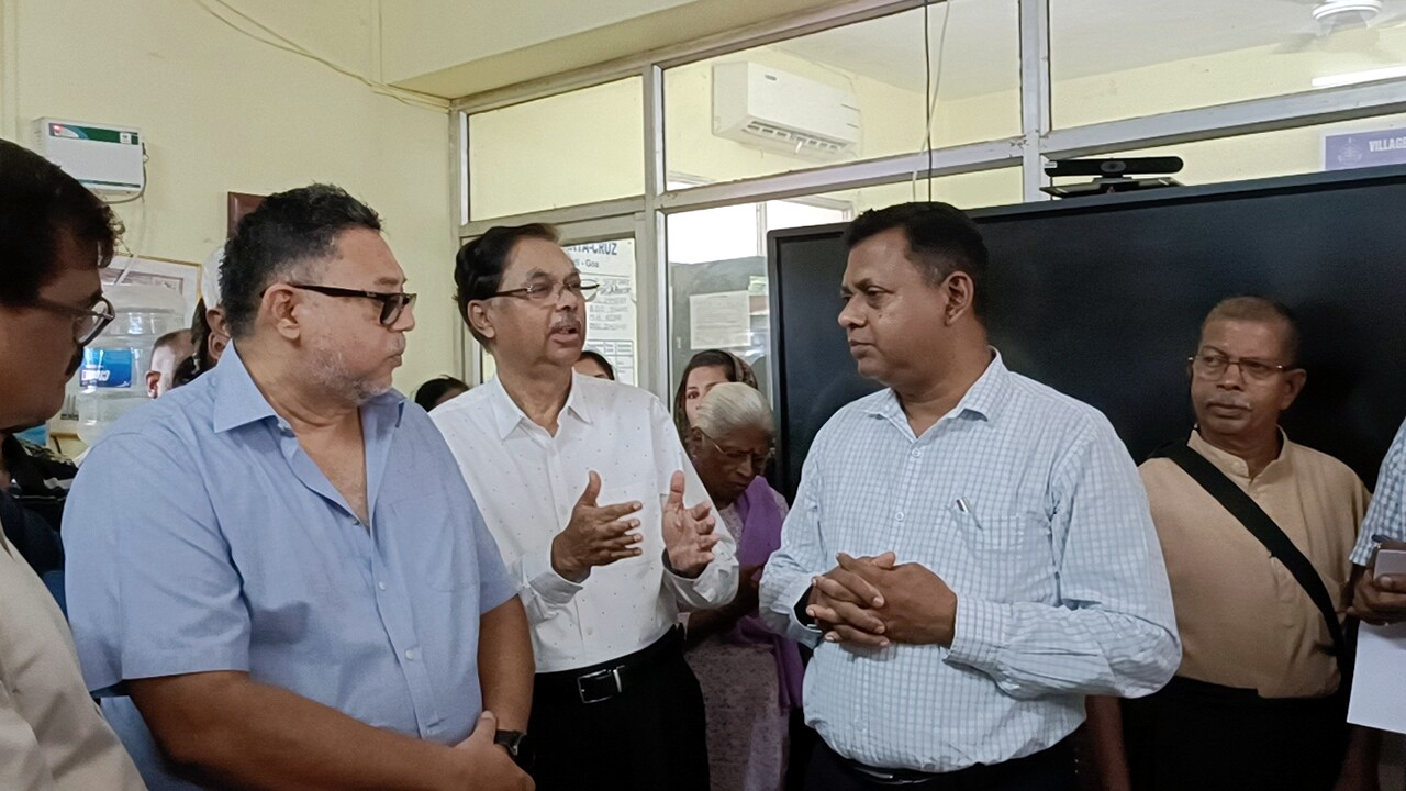 South Goa MP assures people of St Cruz he’ll take up their issues