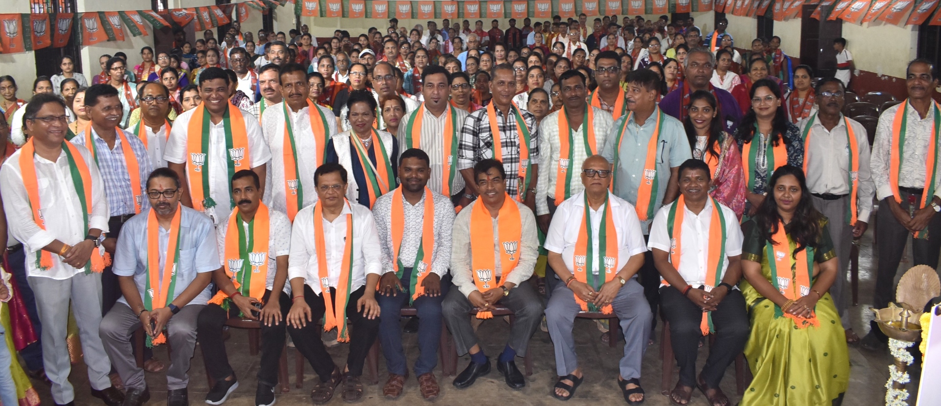 BJP leaders exhort karyakartas to   ensure lotus blooms in Velim