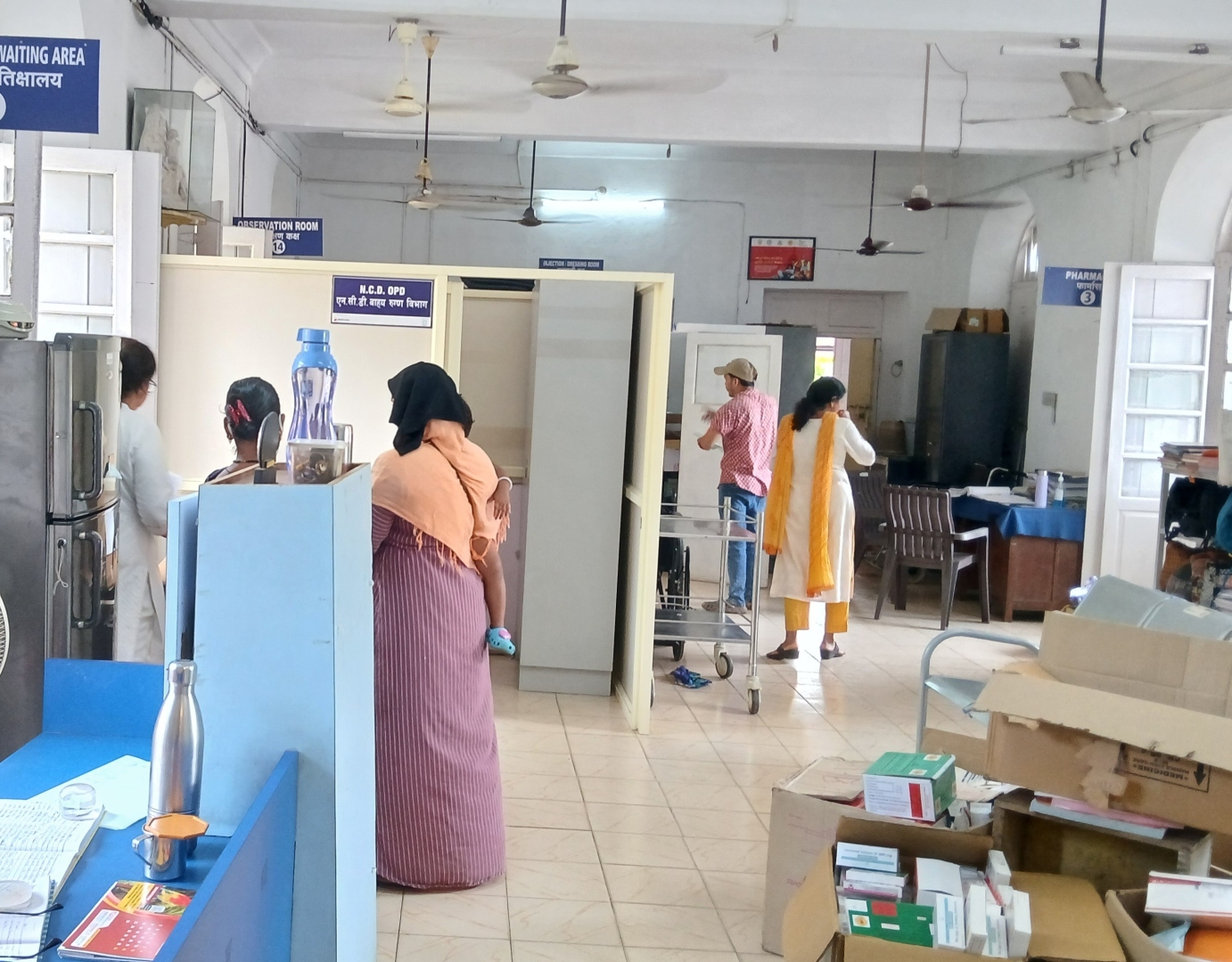 ﻿OPD services resume at Margao UHC building after 23 months