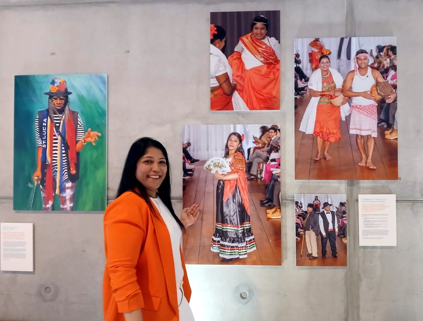 Photos on Goan attire displayed in London