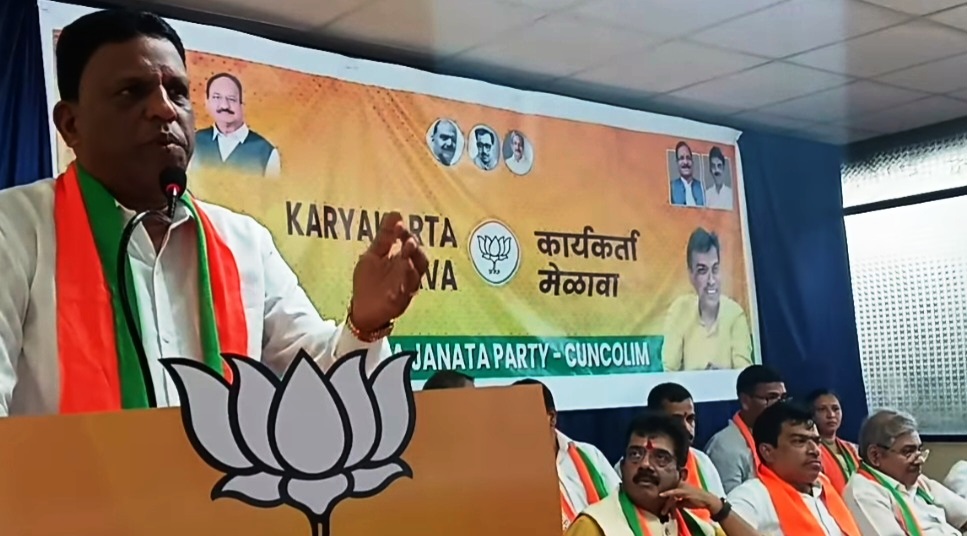 BJP eyes Cuncolim, urges cadres to ensure Lotus blooms again