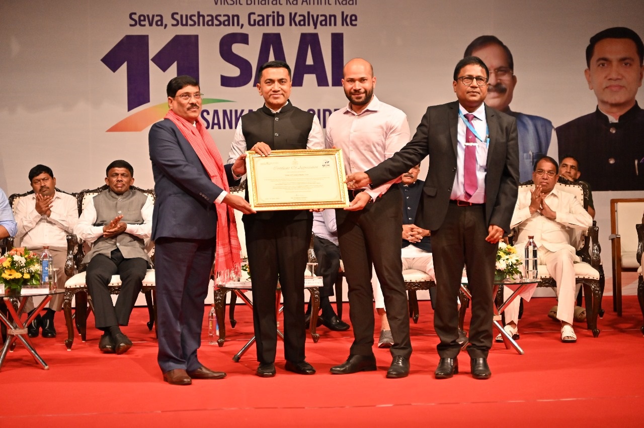 Canara Bank felicitated for contribution to government schemes