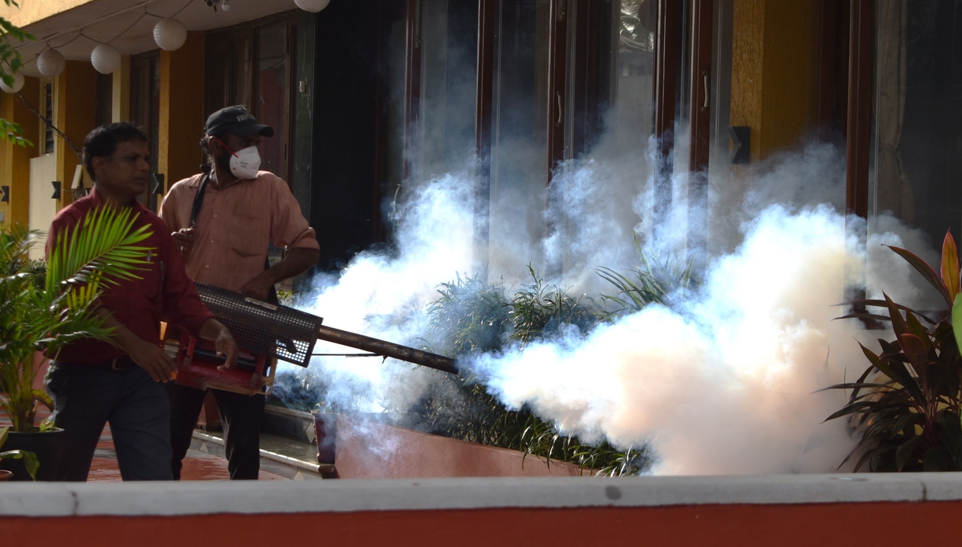 ﻿Fogging operations in Margao to prevent vector-borne diseases