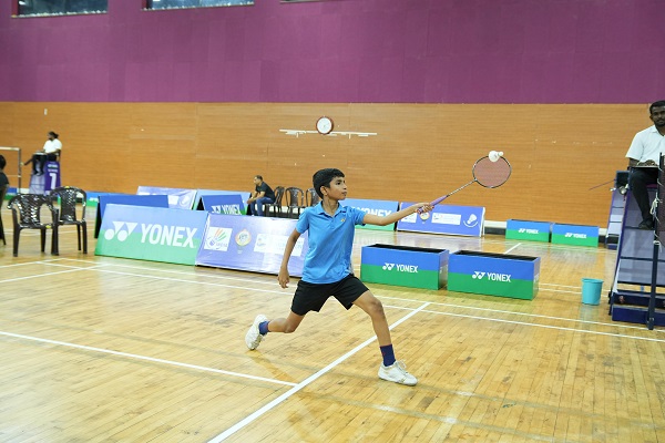 ﻿Young Goan shuttlers Amaira, Samarth, Vishwa shine on opening day