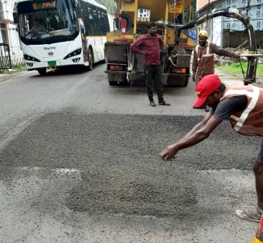 Dry spell helps PWD accelerate repairs of roads across State