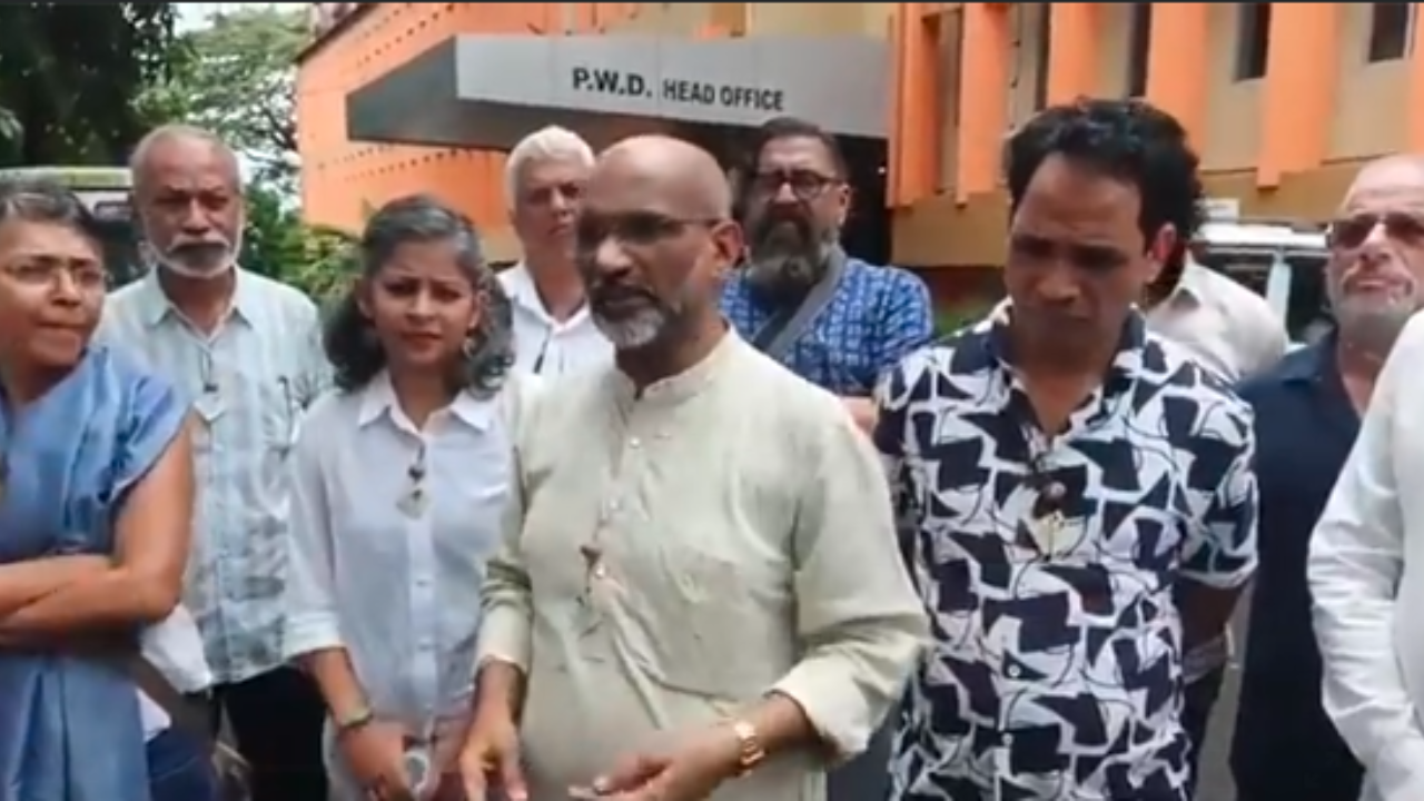 ﻿Kala Rakhonn Maand intensifies fight to save Kala Academy; demands structural audit of recently completed repairs
