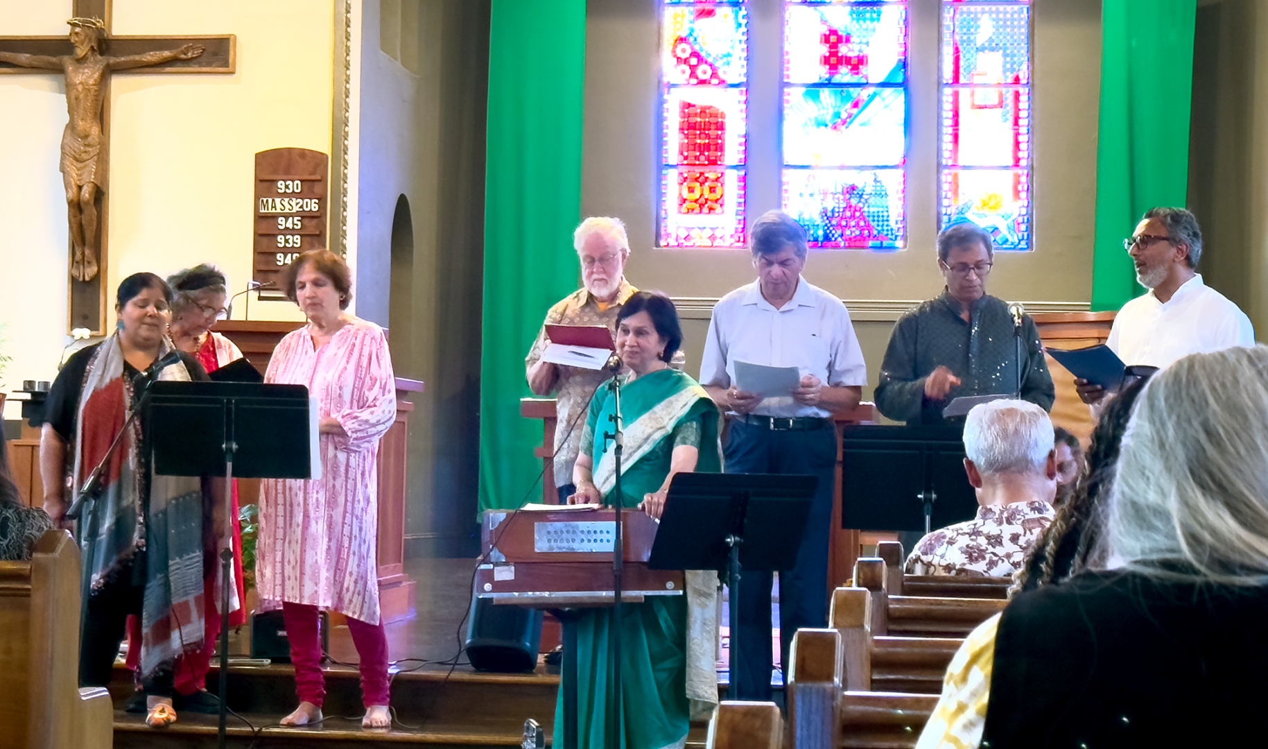 Global Goenkars focus on refugee crisis at interfaith event in US