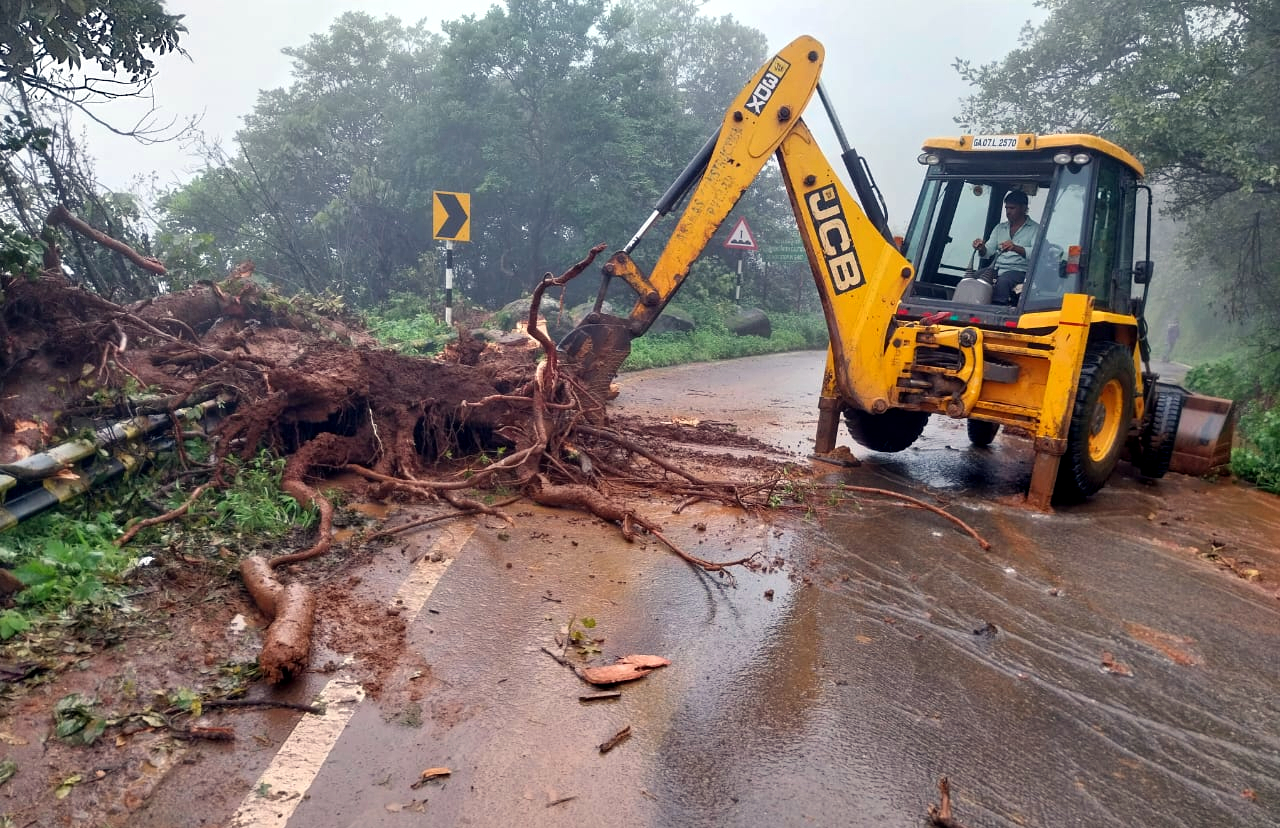 Goa–Belagavi traffic hit by Chorla Ghat landslide