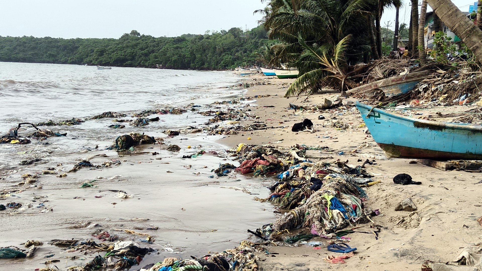 Kharewaddo beach getting washed away from map and memory
