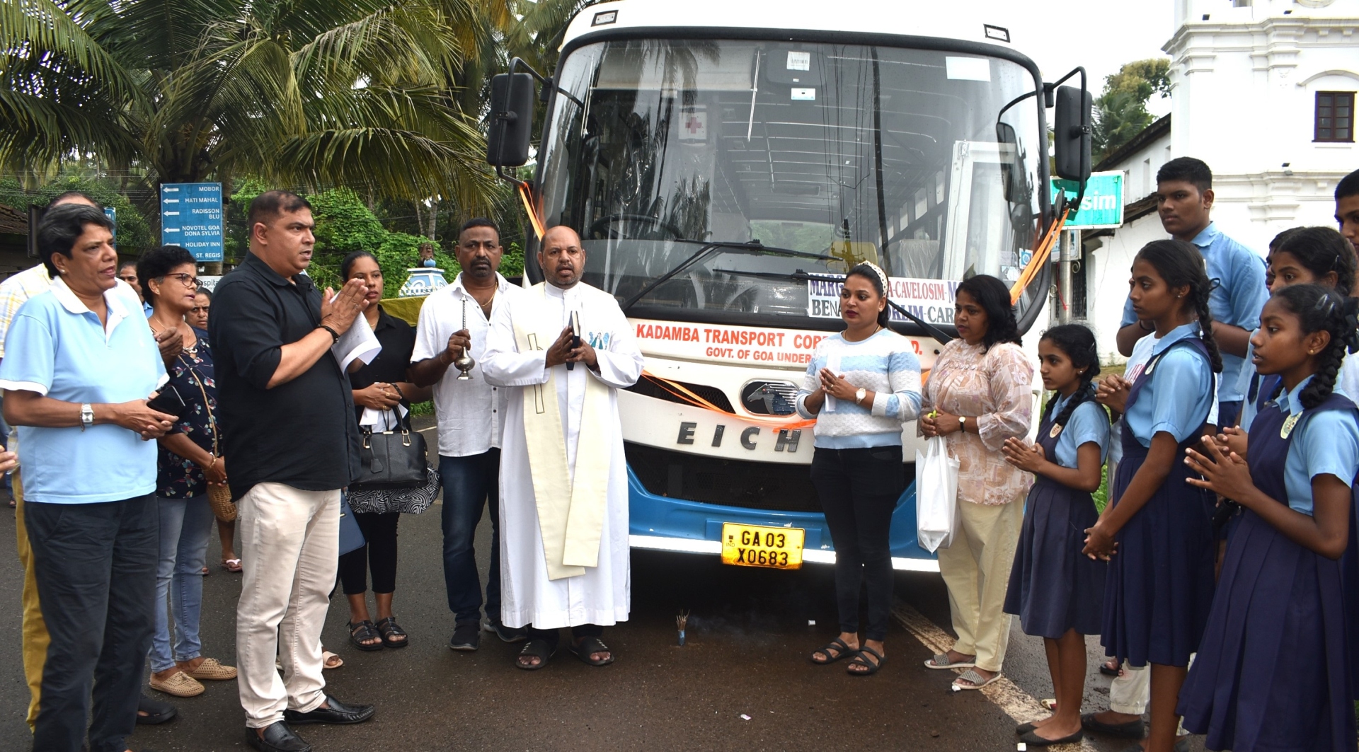 ﻿KTC bus service starts on Cavelossim-Margao route
