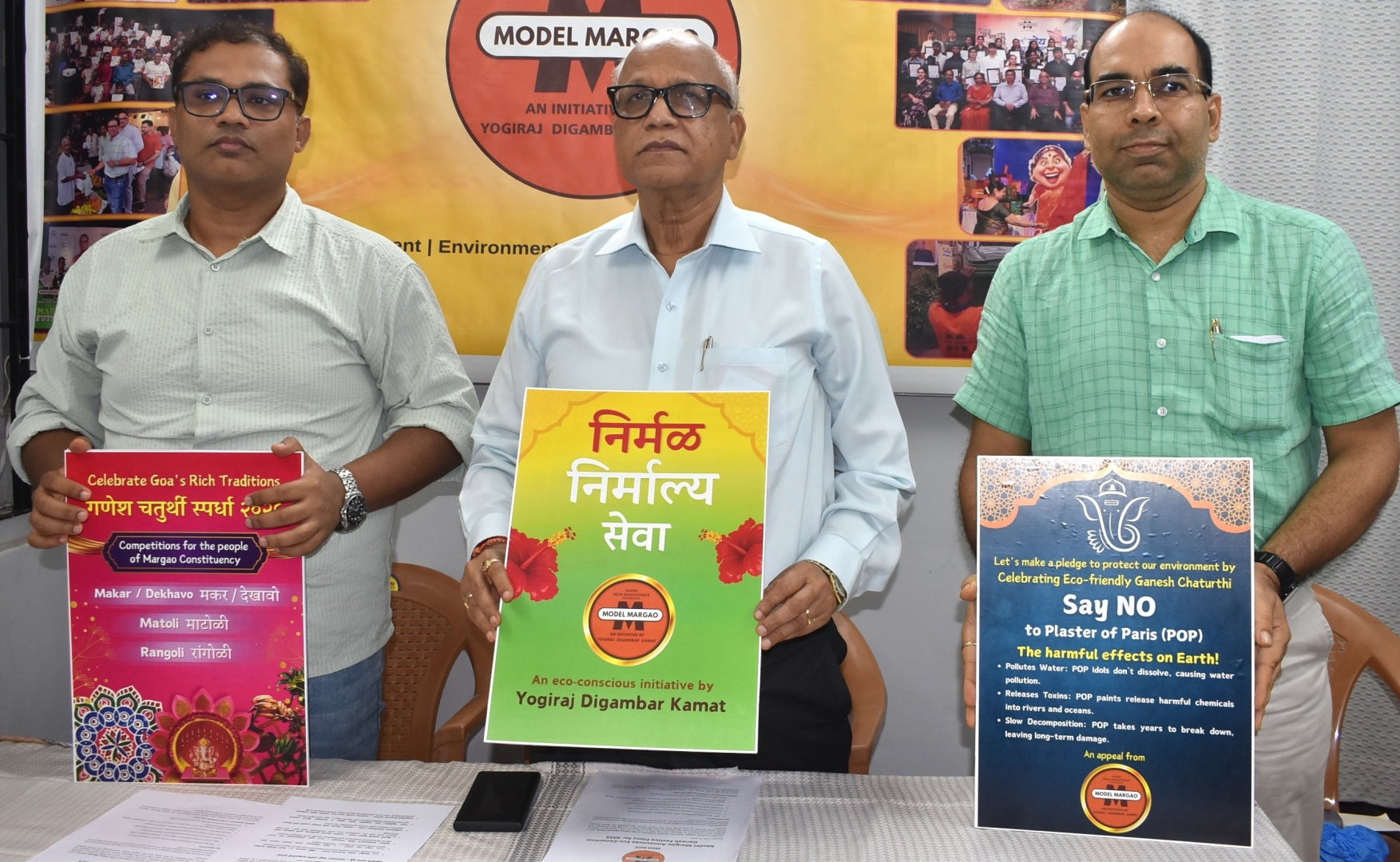 Model Margao launches eco-friendly initiatives for Shravan, Chaturthi