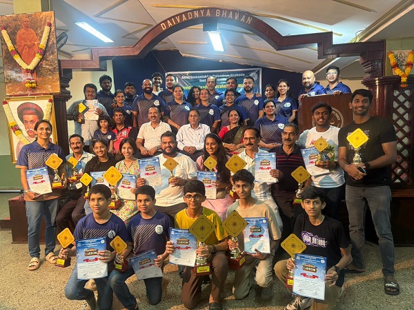 Daivadnya carrom tournament draws over 100 participants in Ponda